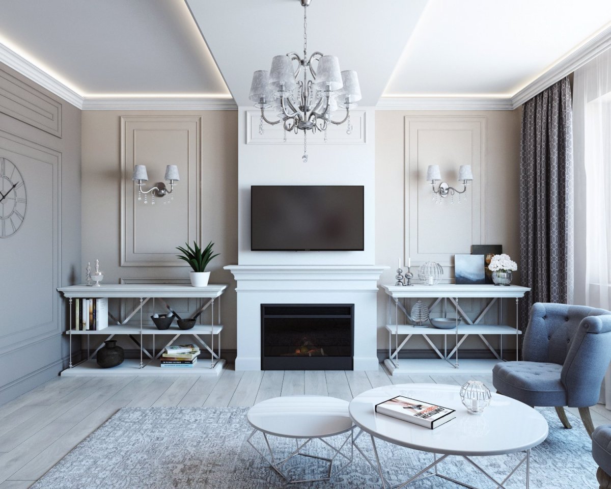 Shmidt Studio зона телевизора