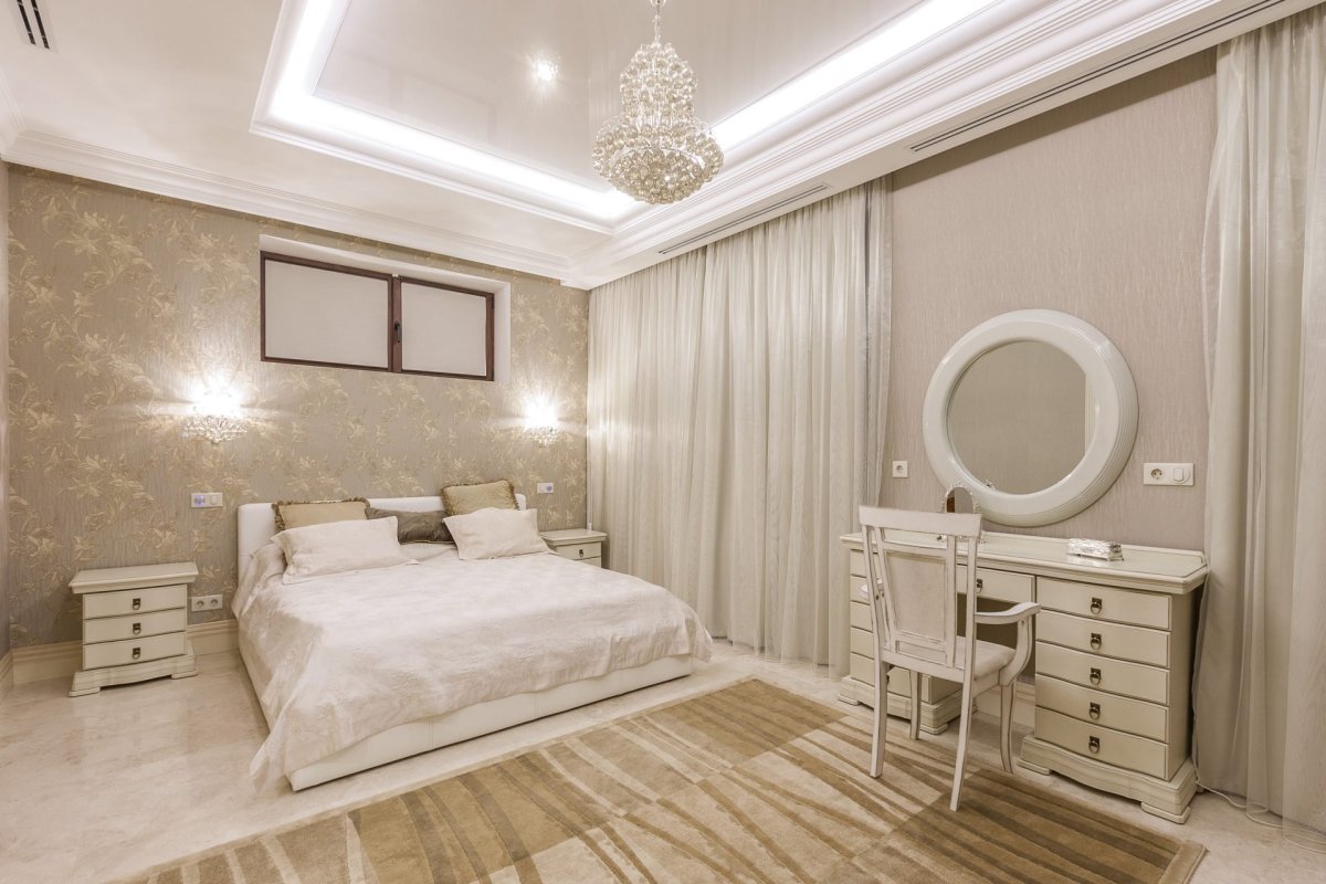 Интерьер в жемчужных тонах