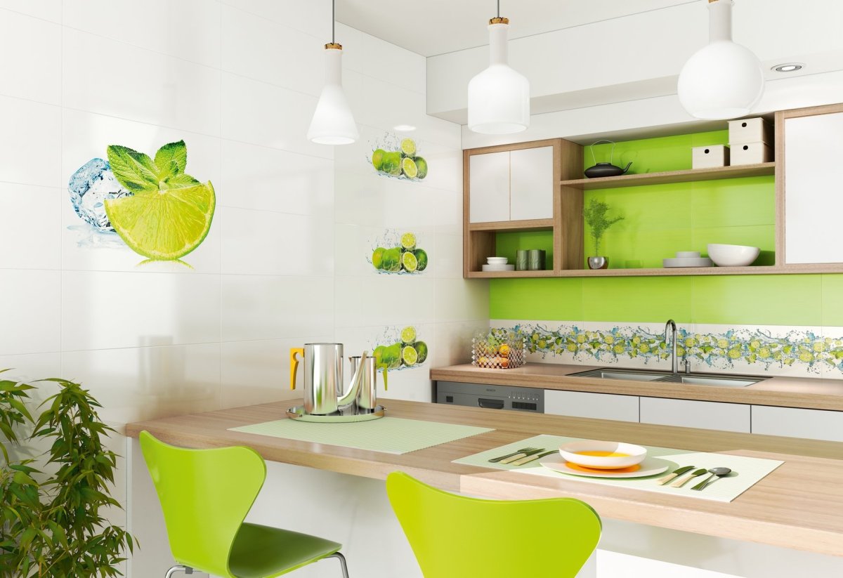 Спальня в зеленом цвете