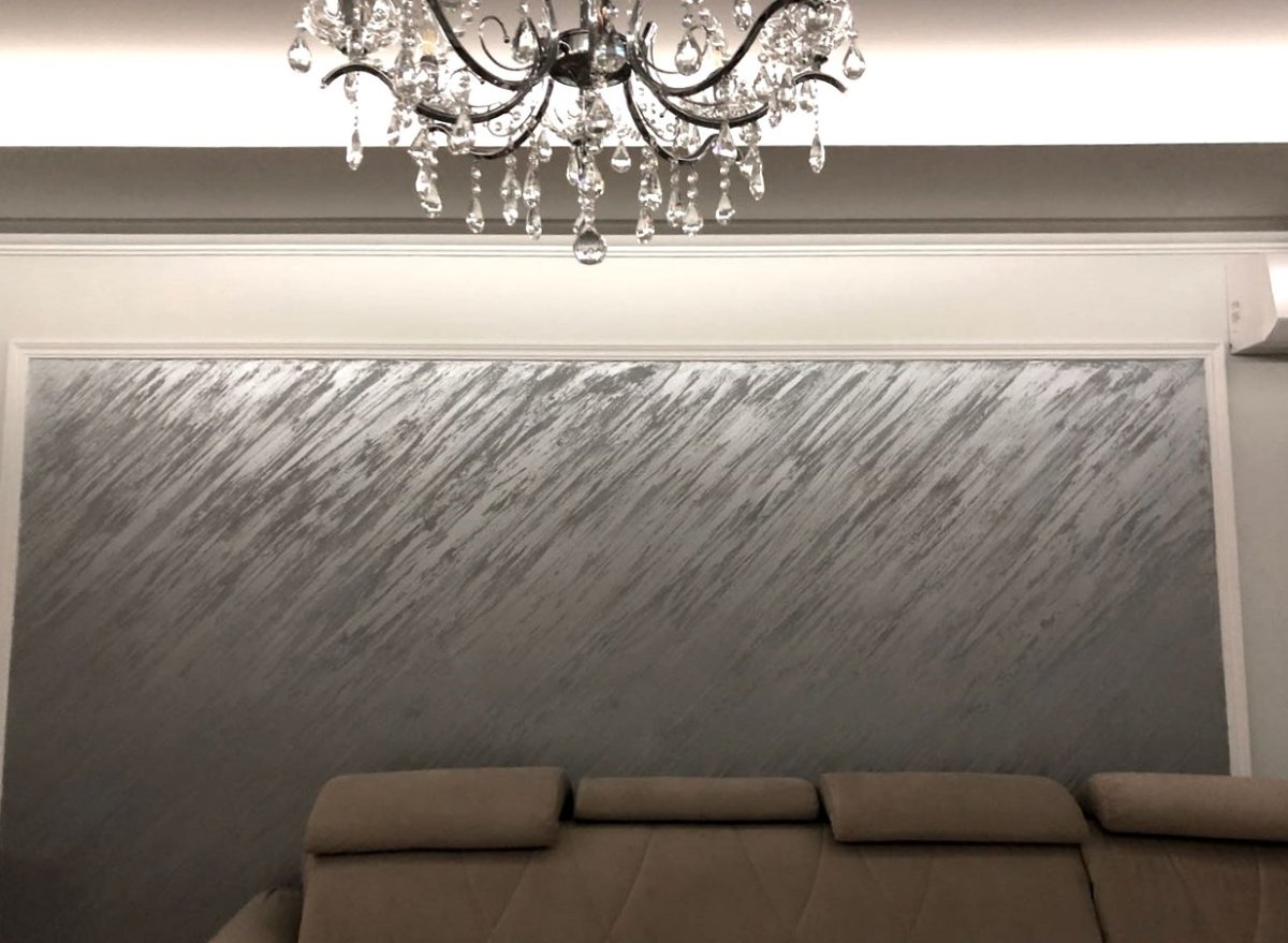 Перламутровая водоэмульсионная краска для стен