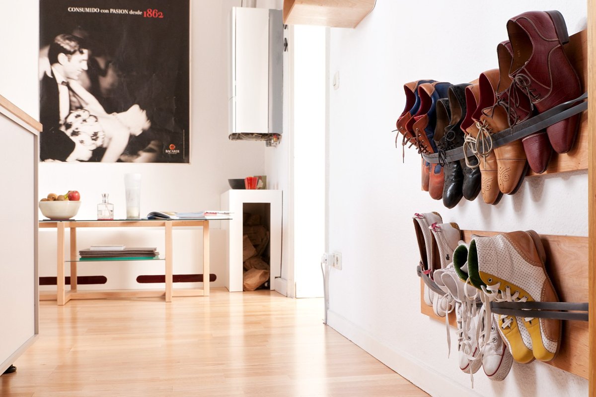 Подвесные полки для обуви