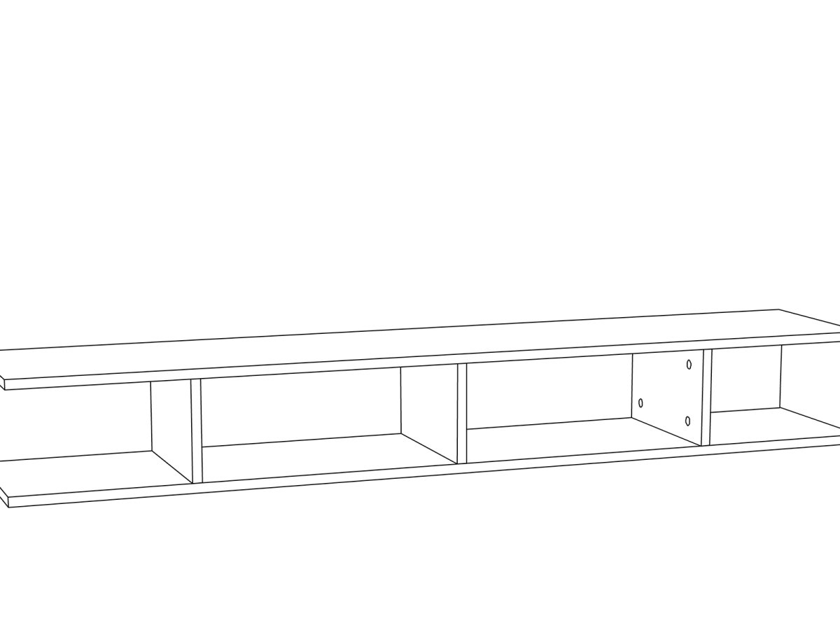 Подставка для обуви из ДСП