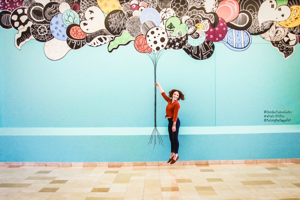 Фотозона для рисования