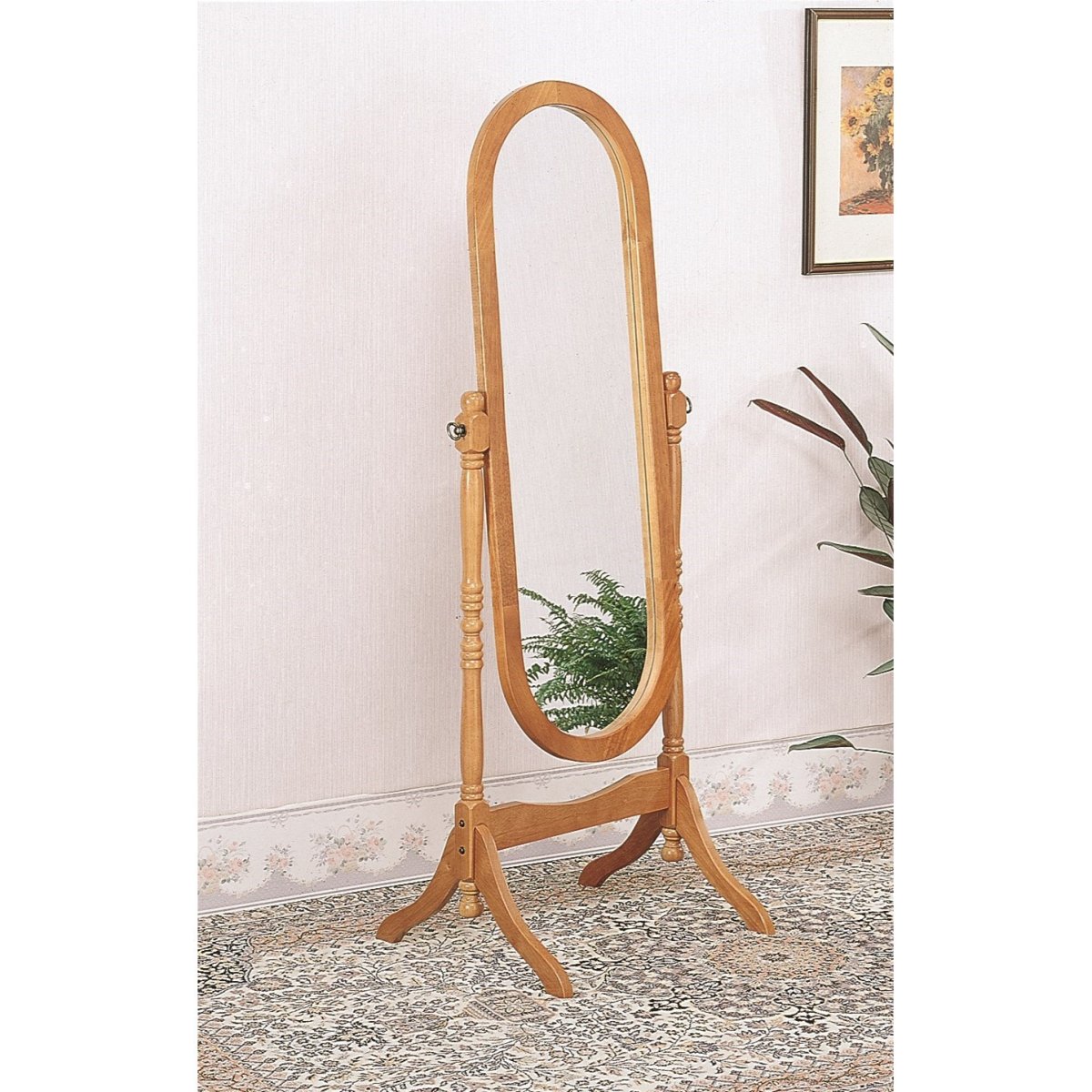 MK-2301-WT зеркало 59х20х150 см белый 1 шт/1 кор