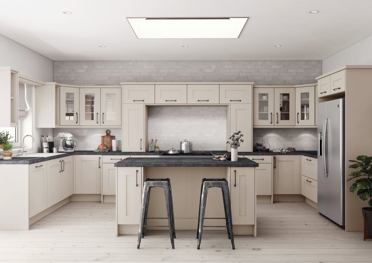 Кухни классика цвет кашемир