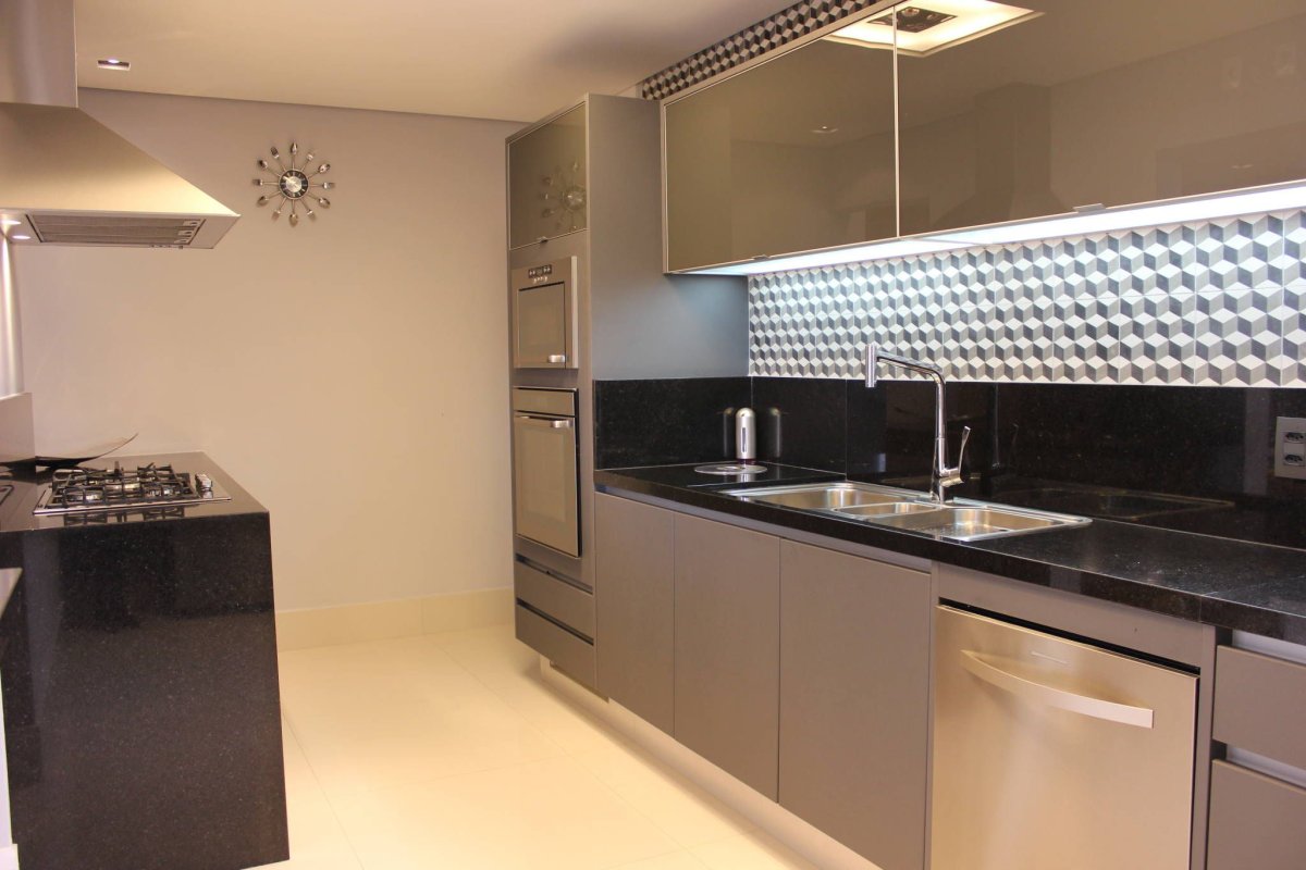 Кухни п-образные цвета