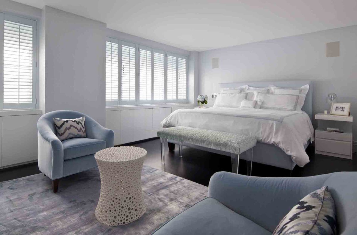 Жемчужно-серый цвет в интерьере