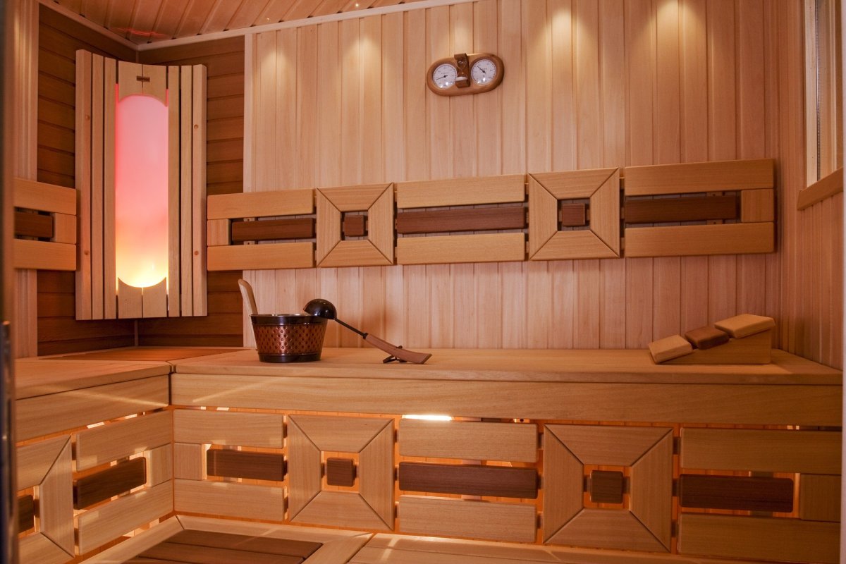 Дизайнерские полки для бани