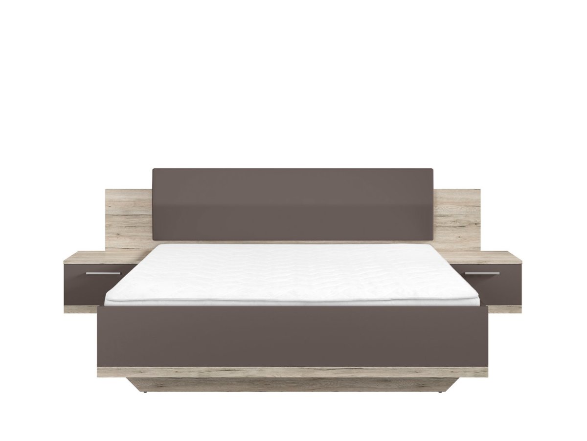 Кровать с навесными тумбочками