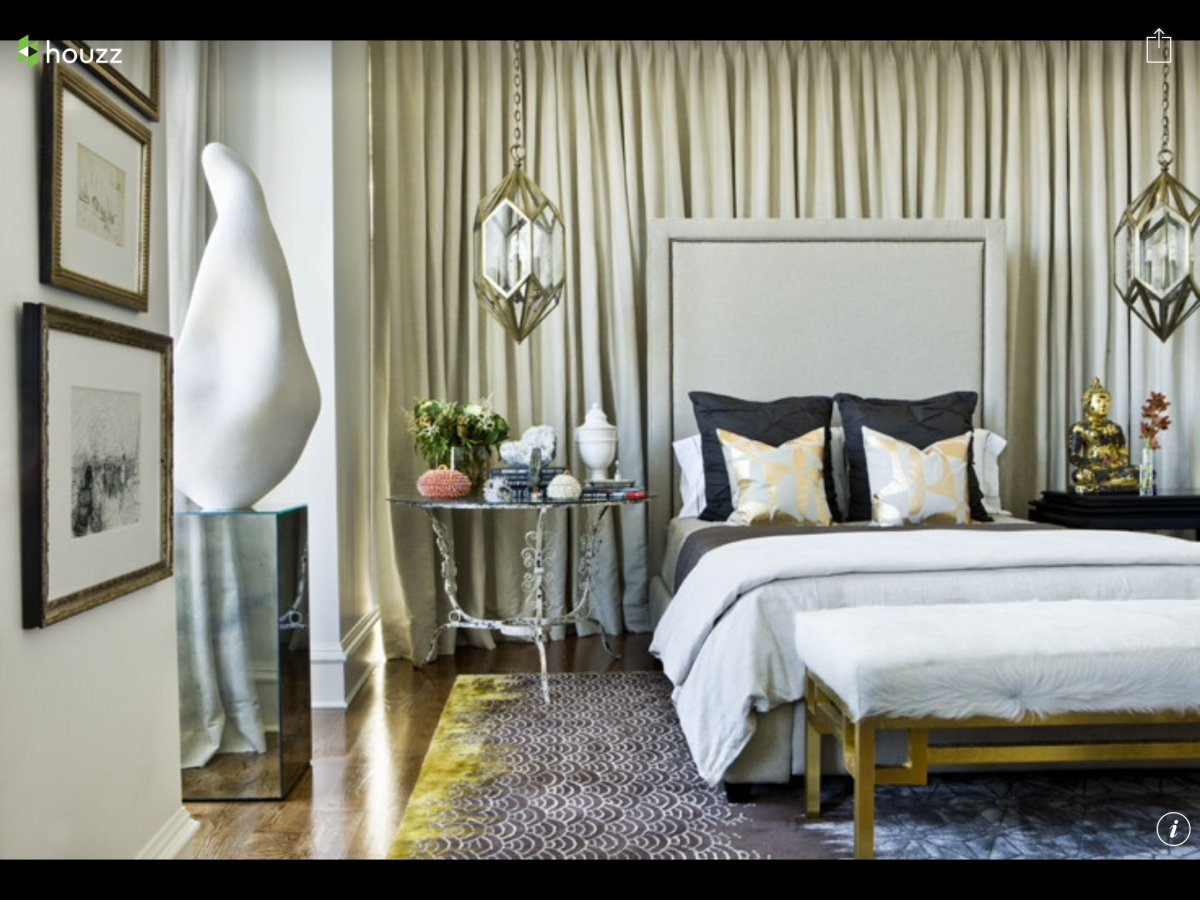 Серебро с золотом в интерьере