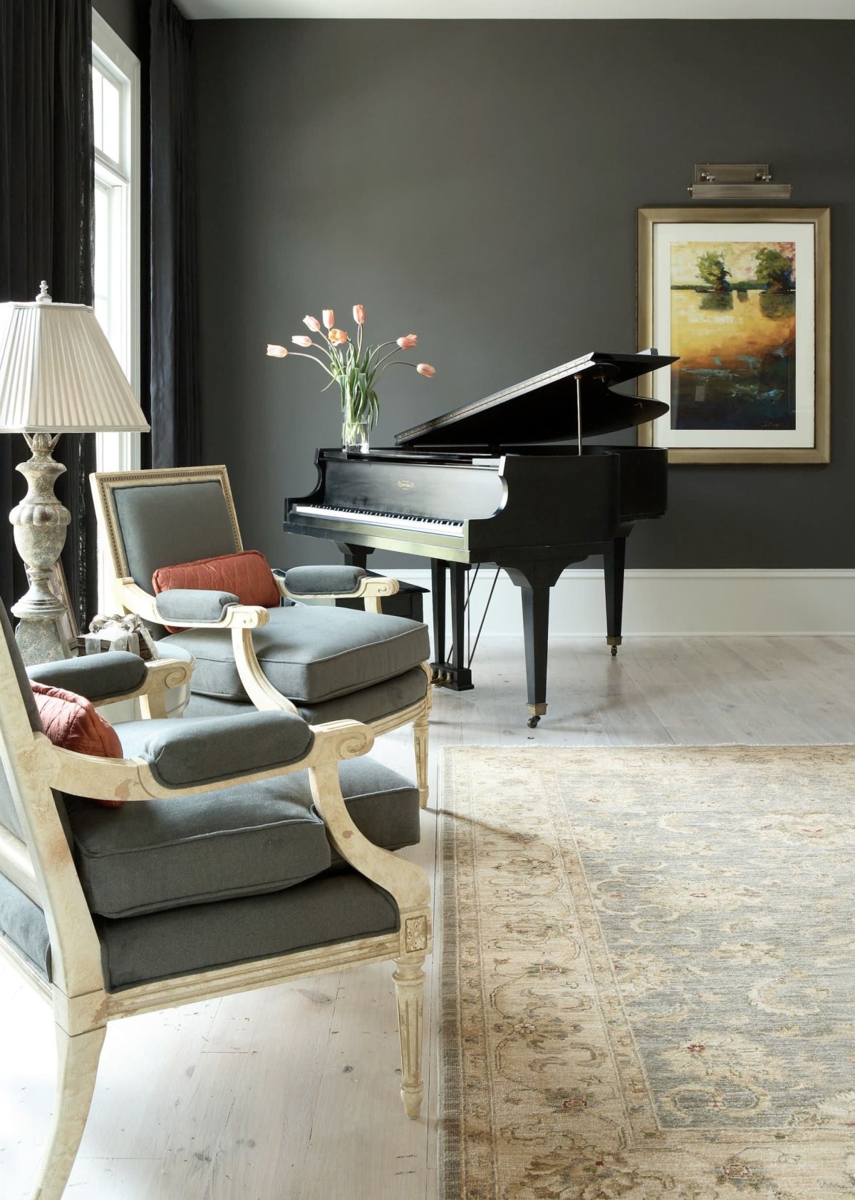 Фортепиано в интерьере