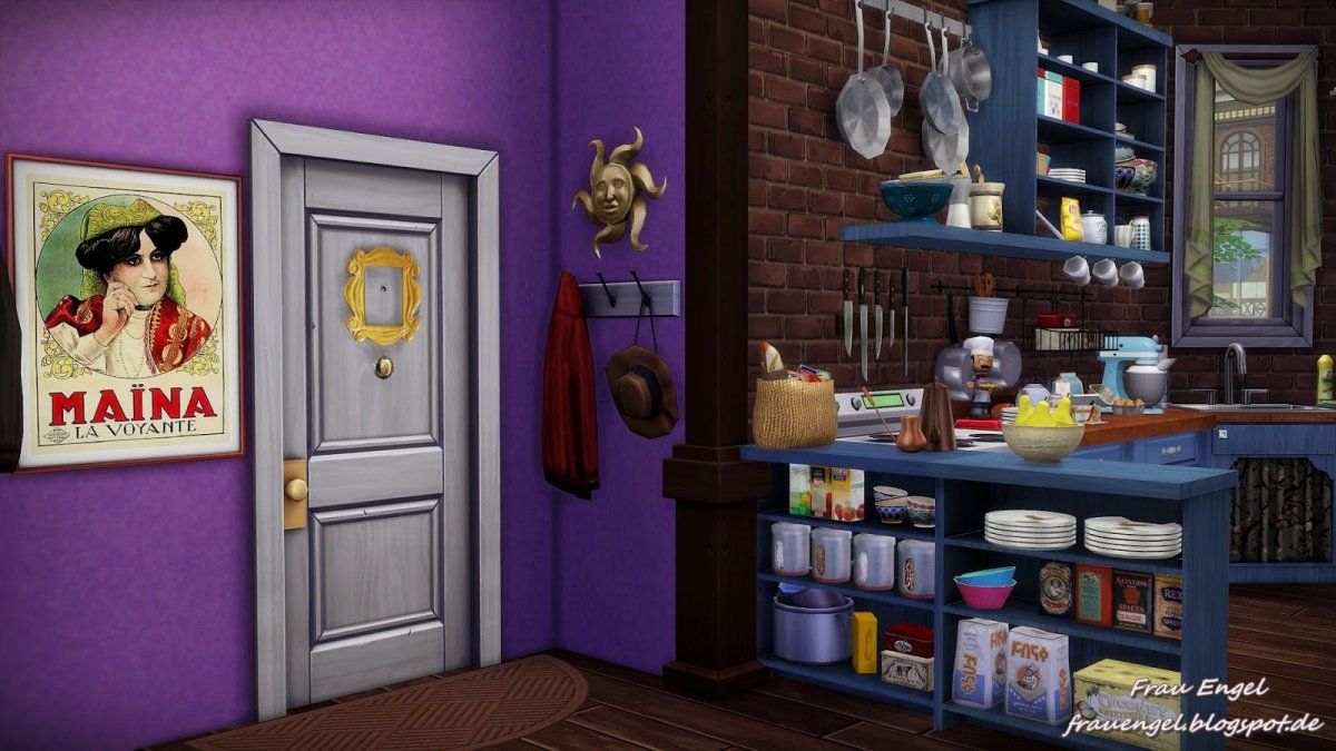 Сериал друзья интерьер