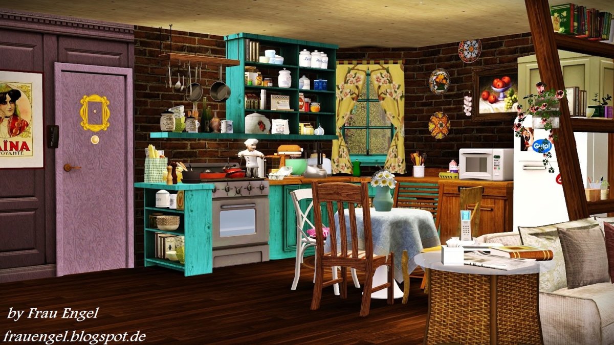 Кухня Моники Геллер