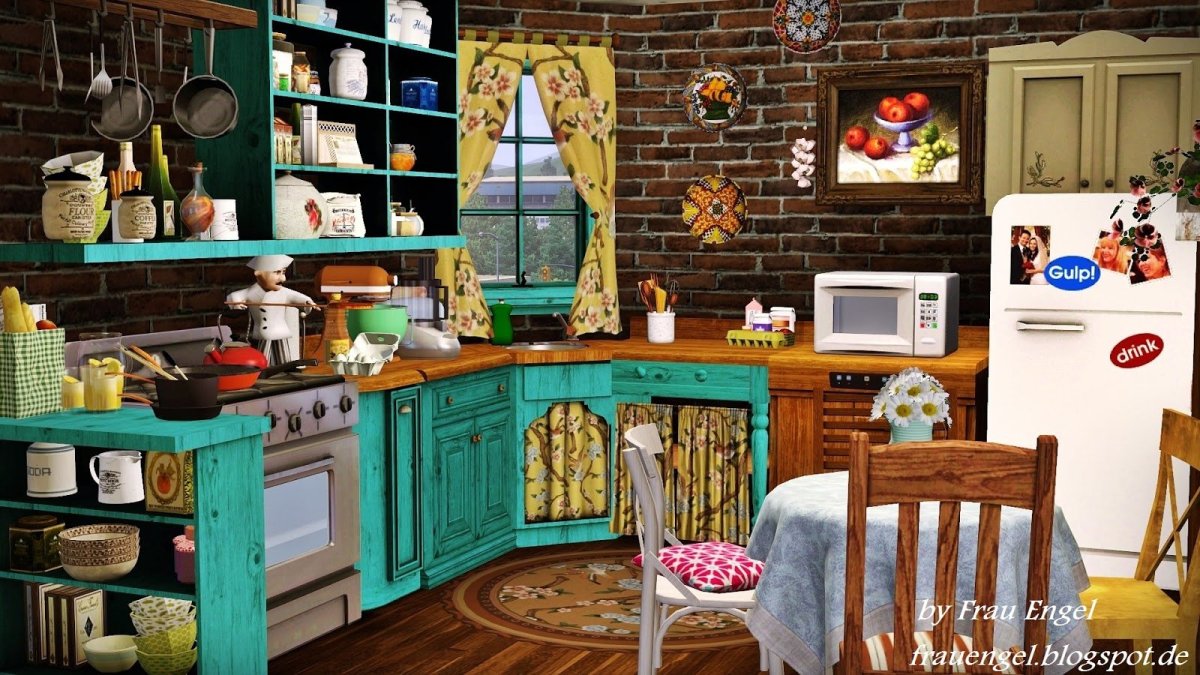 Кухня Моники Геллер