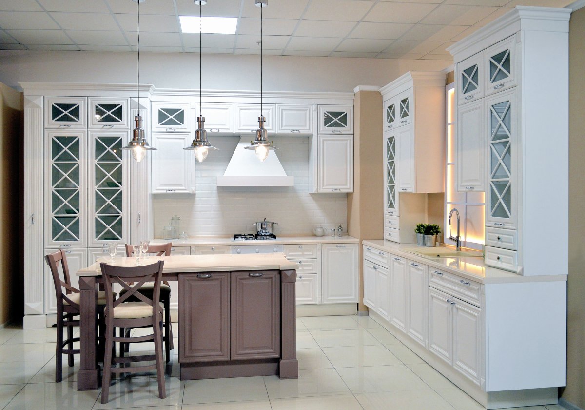 Интерьер Моники Геллер