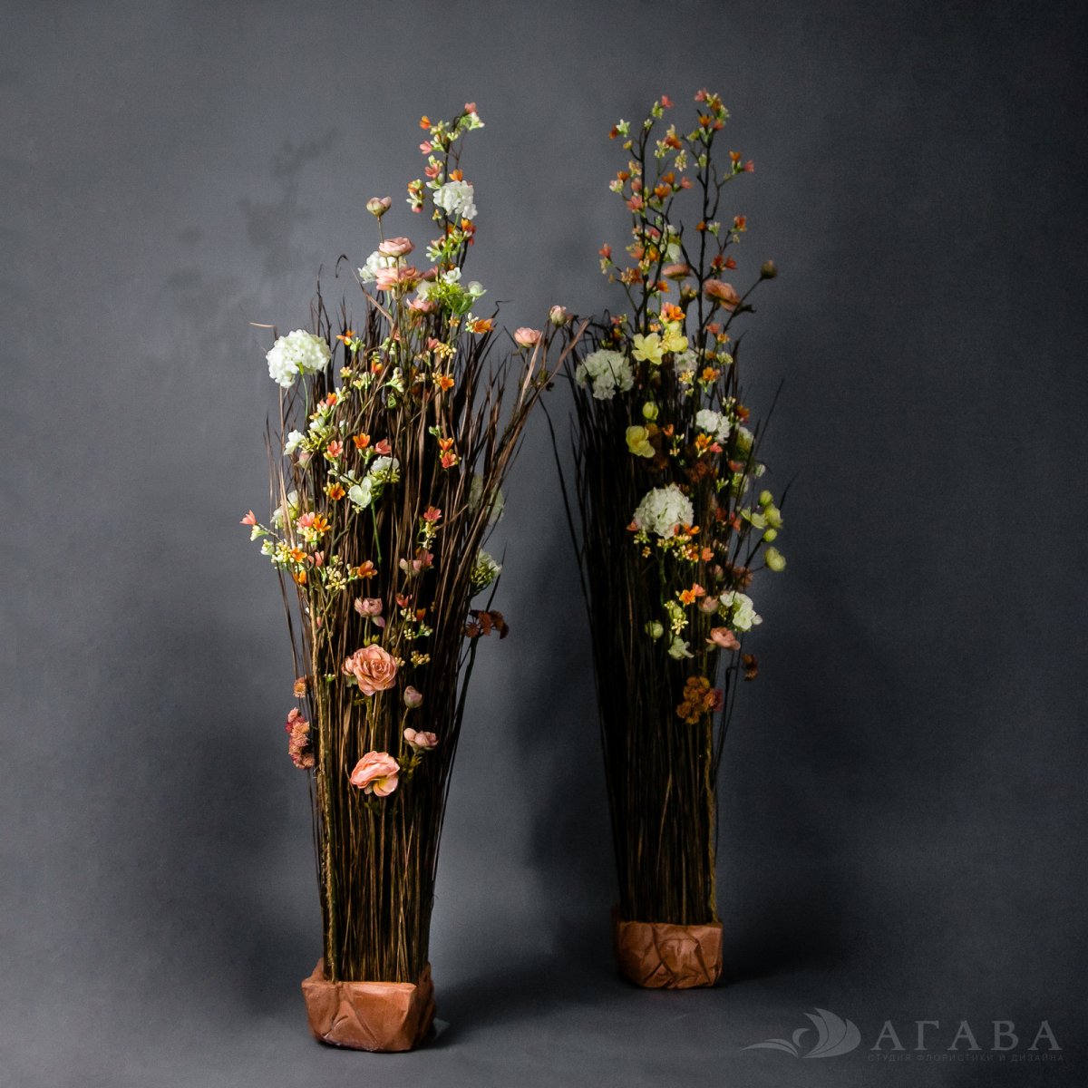 Интерьерные цветочные композиции