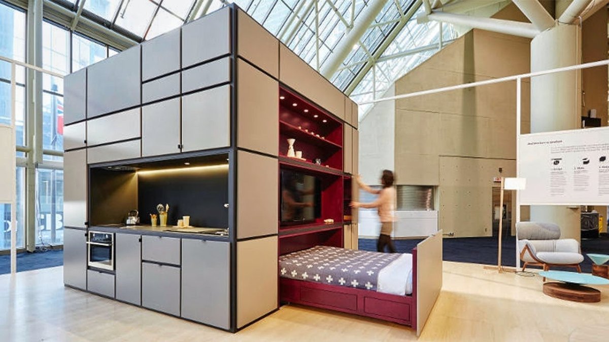 Необычные функциональные кухни