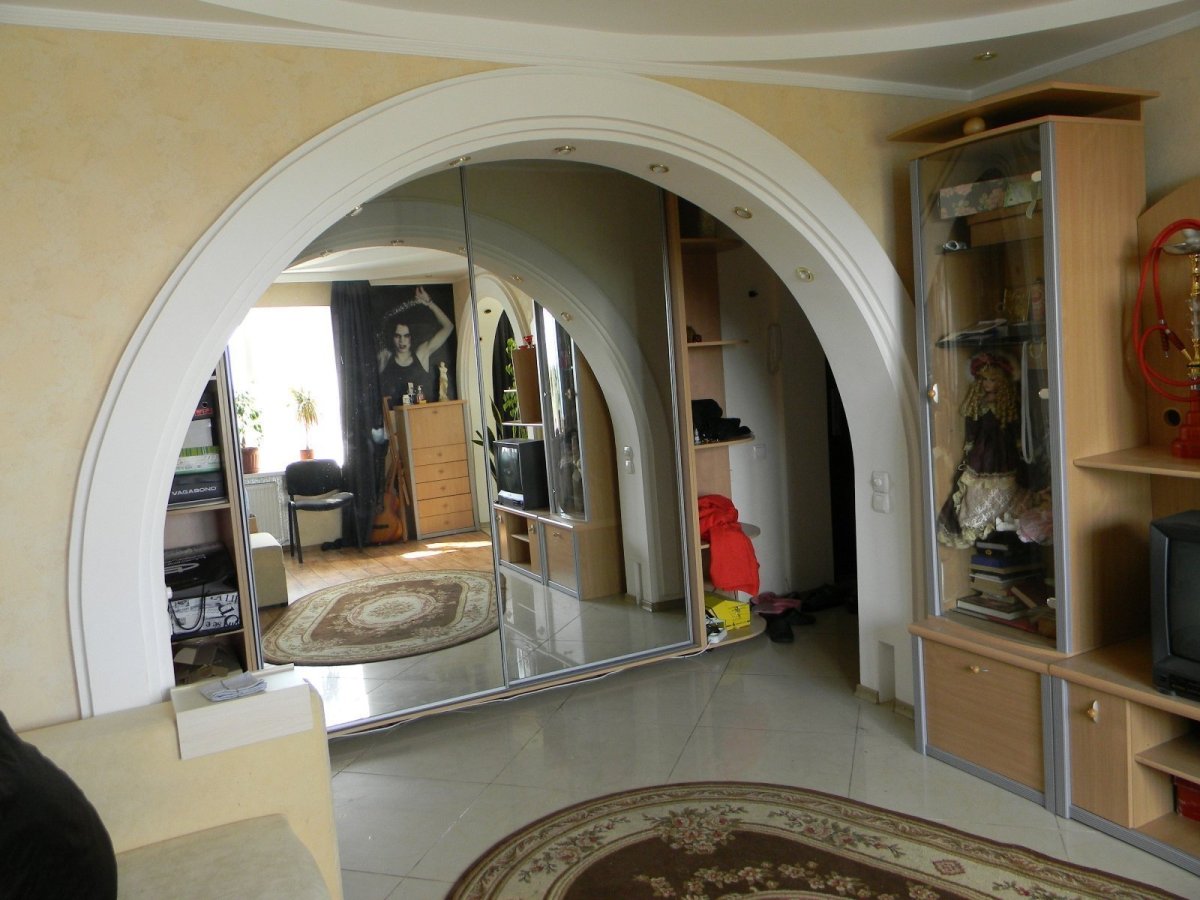 Фигурные перегородки из гипсокартона