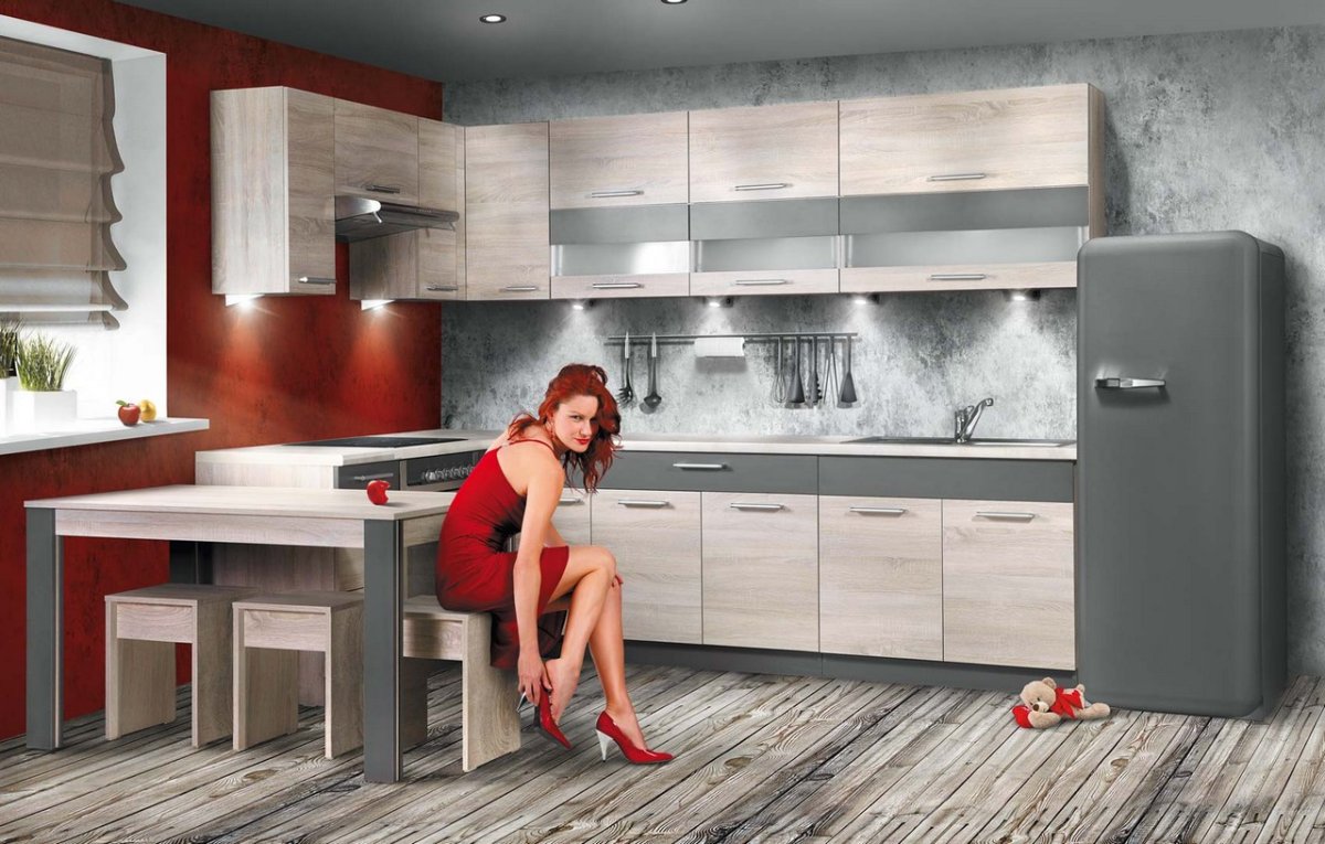 Современный интерьер кухни