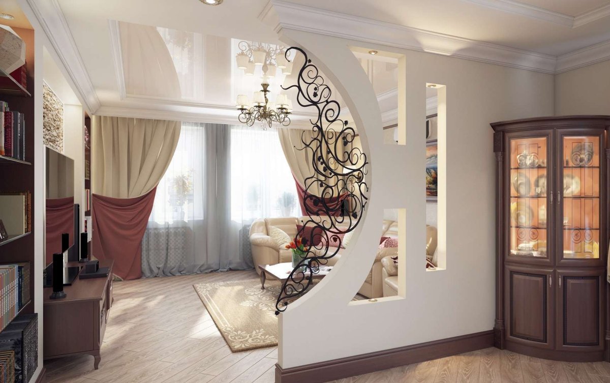 Арочные проемы в интерьере