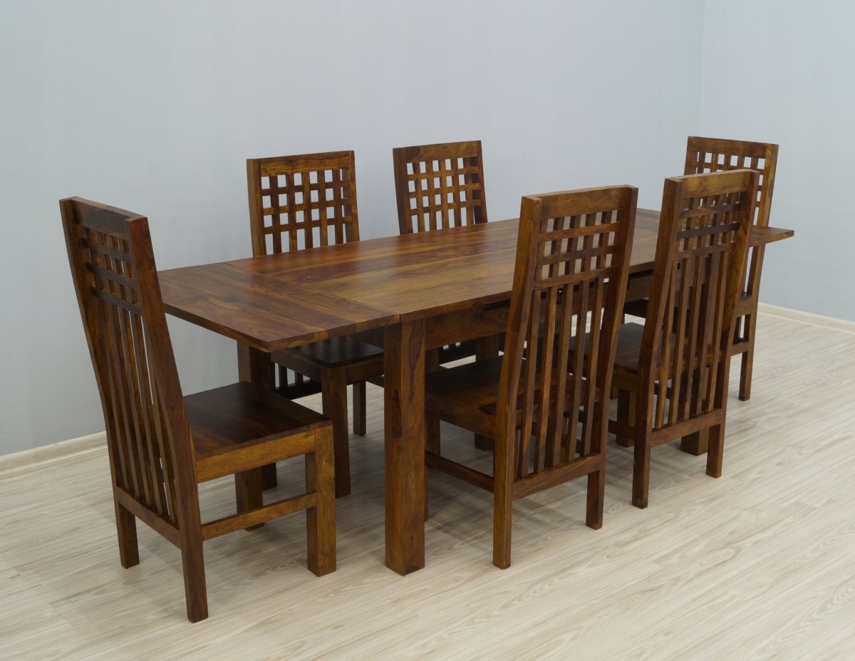 Столовая группа Walnut Dining Table w/6 Chairs
