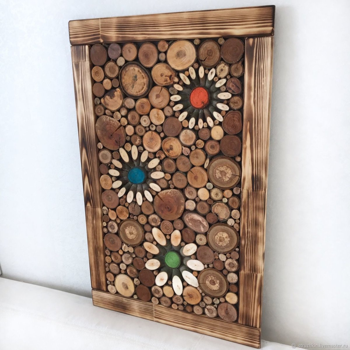 Панно из спилов