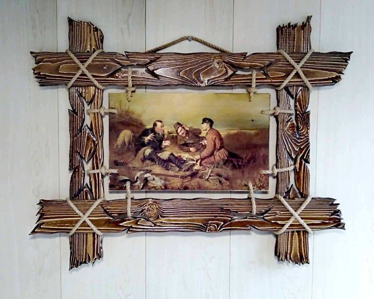 Деревянные рамки под старину