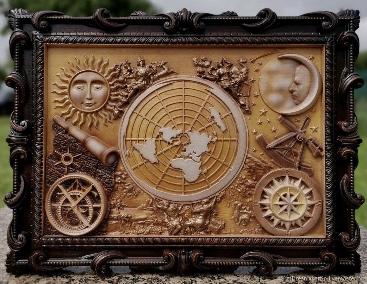 Красивые панно из дерева