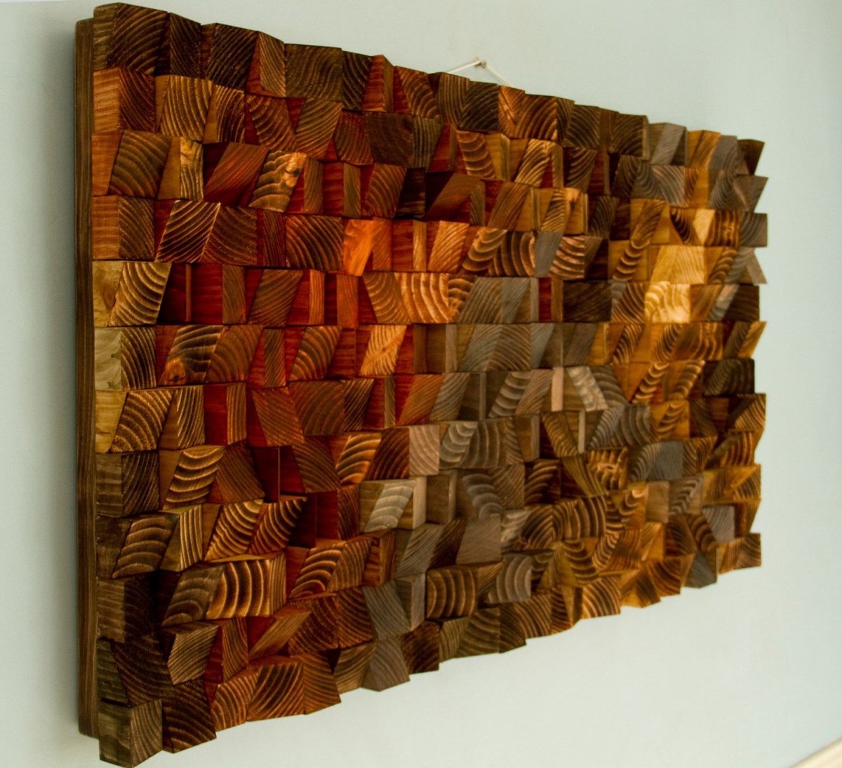 Деревянное панно на стену