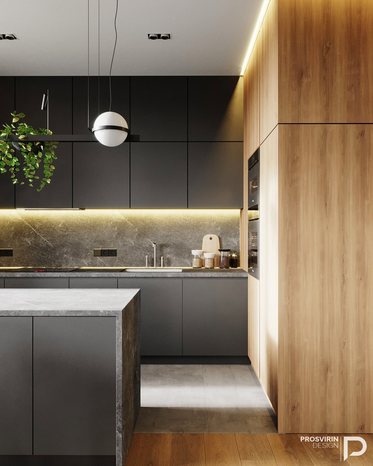 Итальянская кухня System 06 фабрики Pedini