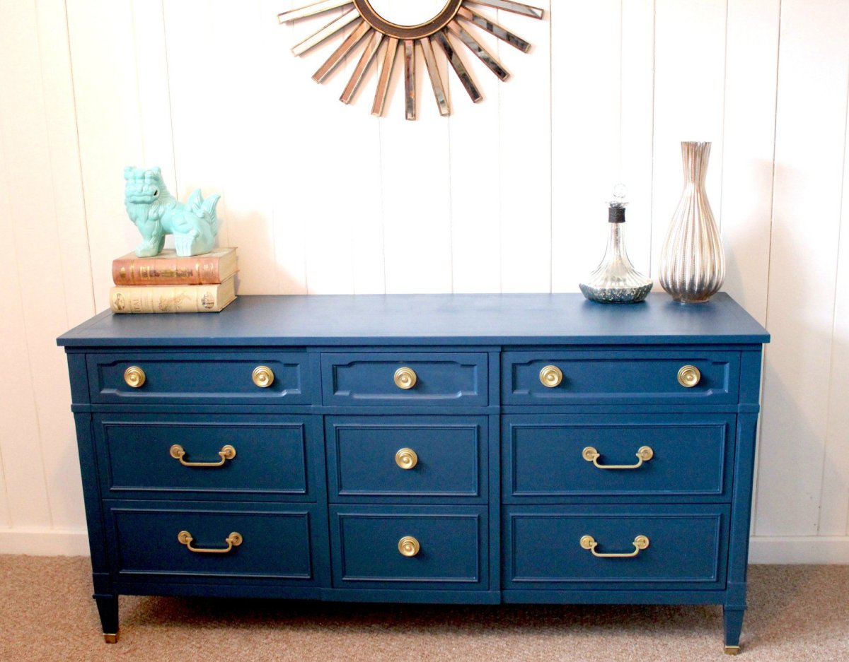 Комод с зеркалом МИД Центури