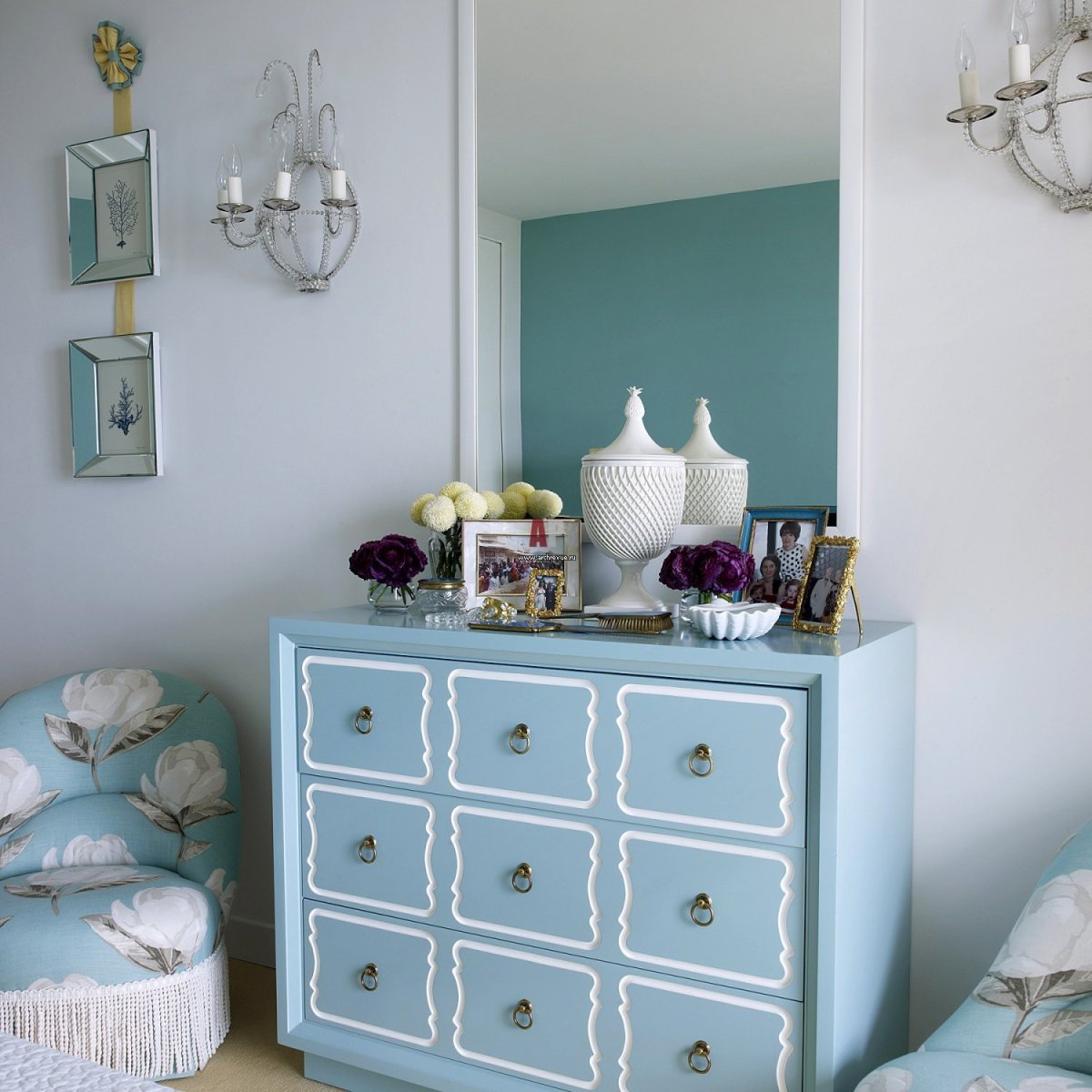 Комод в интерьере