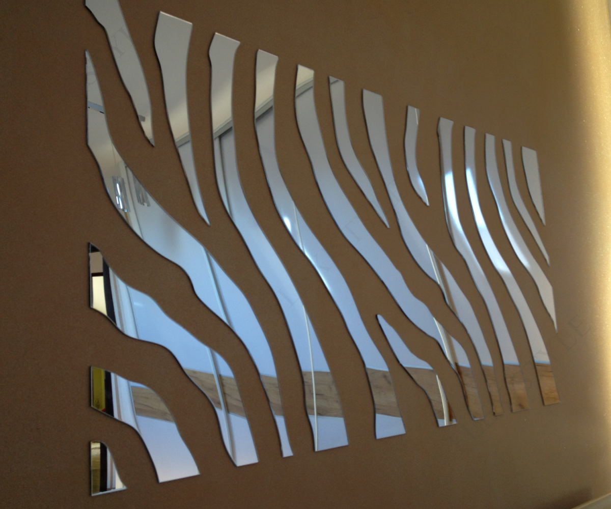 Зеркала панно в интерьере в Холл