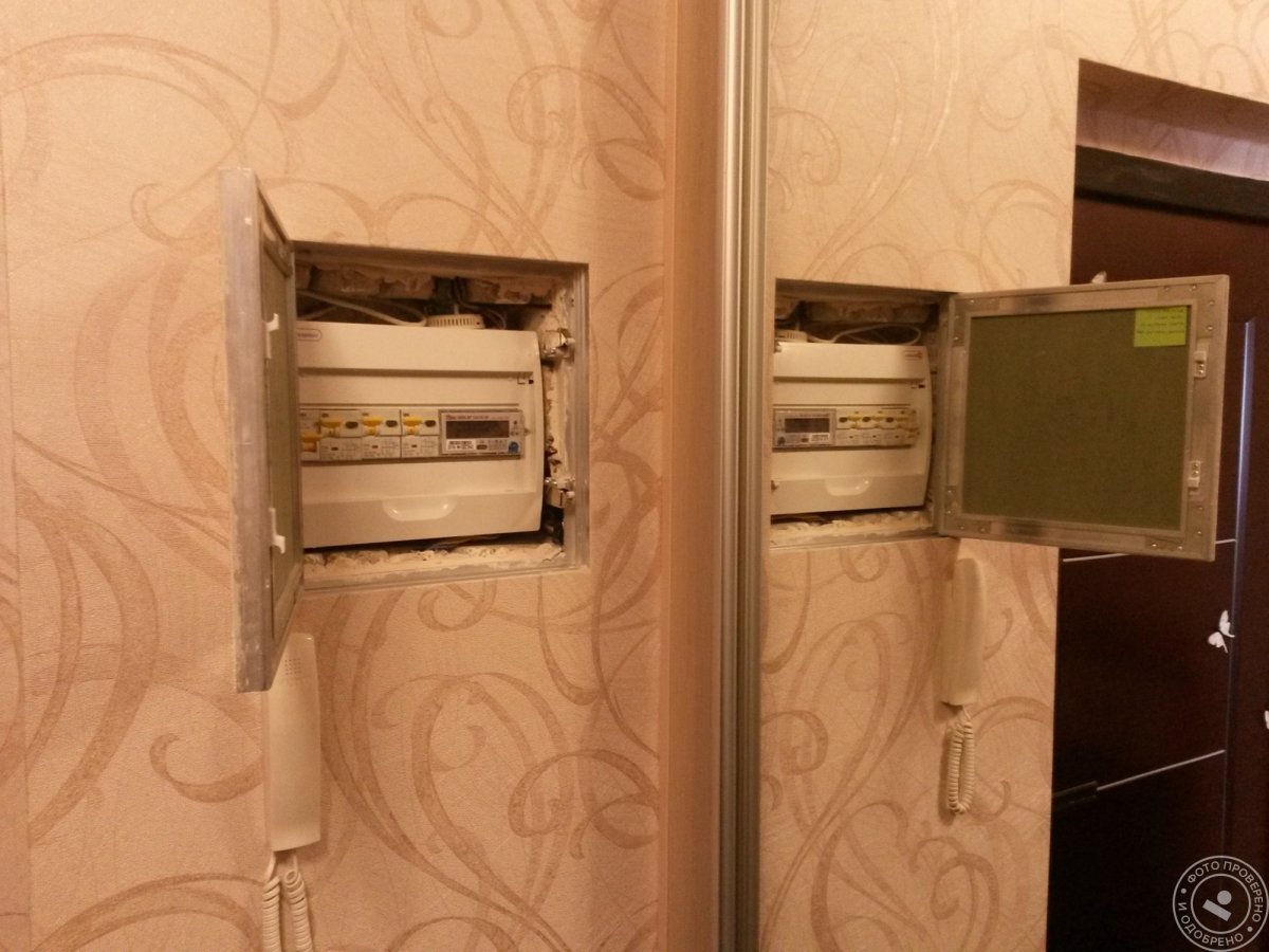 Электрические щиты в квартиру скрытые