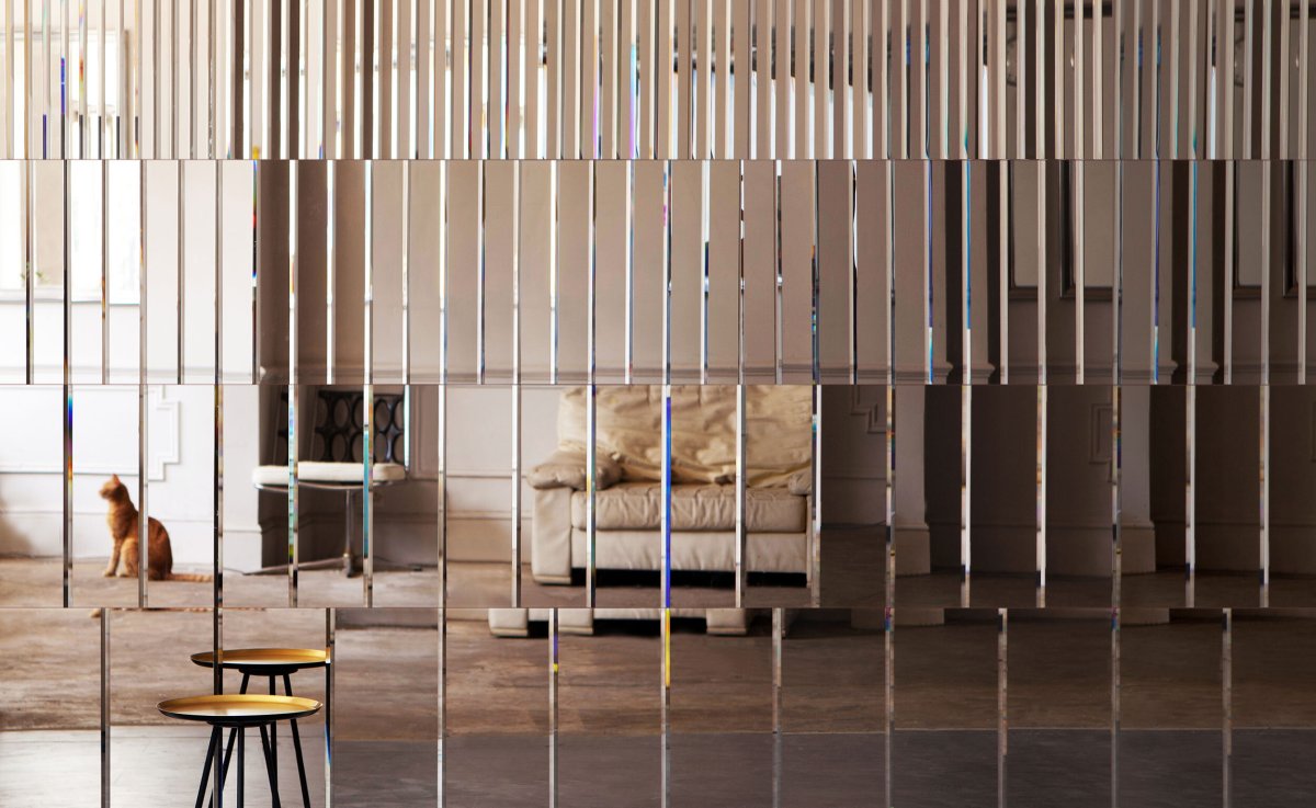 Зеркало Крабб икеа в интерьере