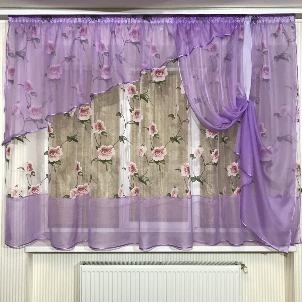 Комплект штор для кухни "Лана"