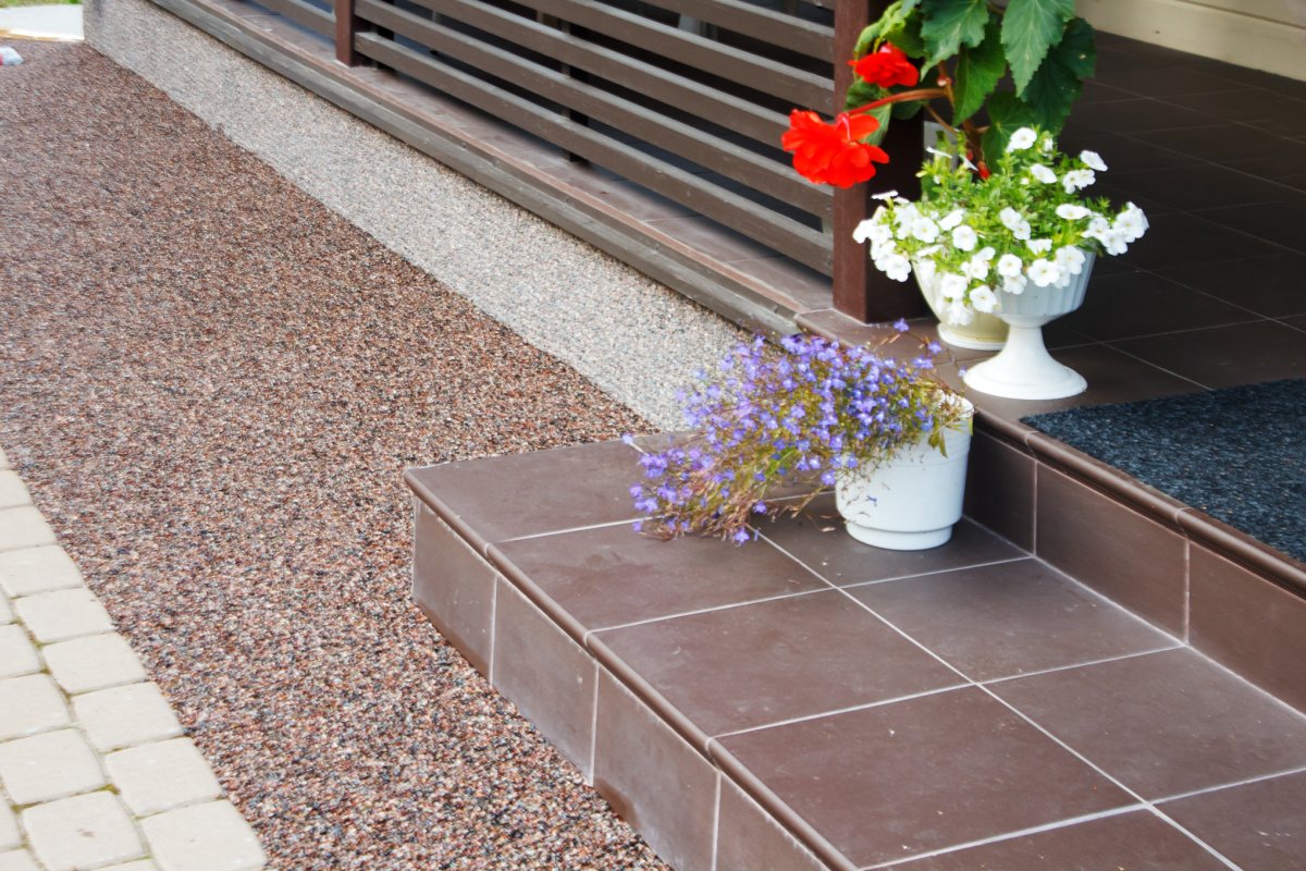 Ландхаус отмостка