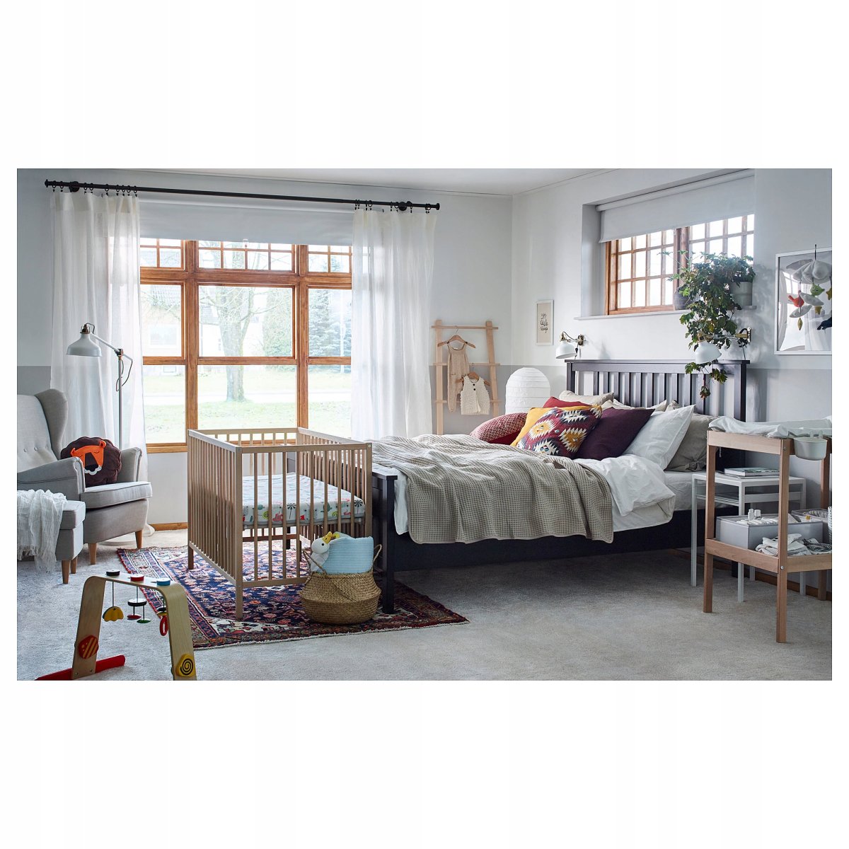 Комплект детского постельного белья ikea облачка