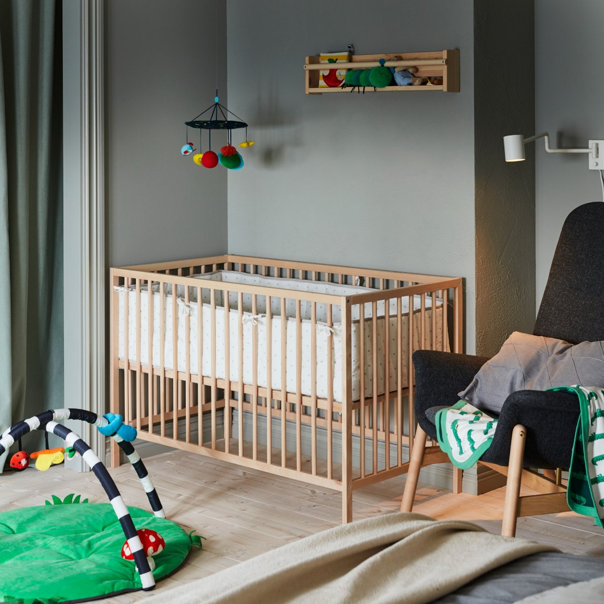 Кроватка Сниглар в интерьере