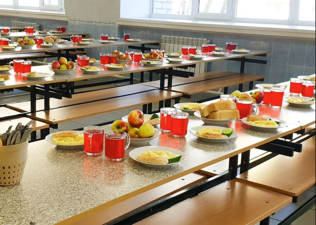Современная Школьная столовая