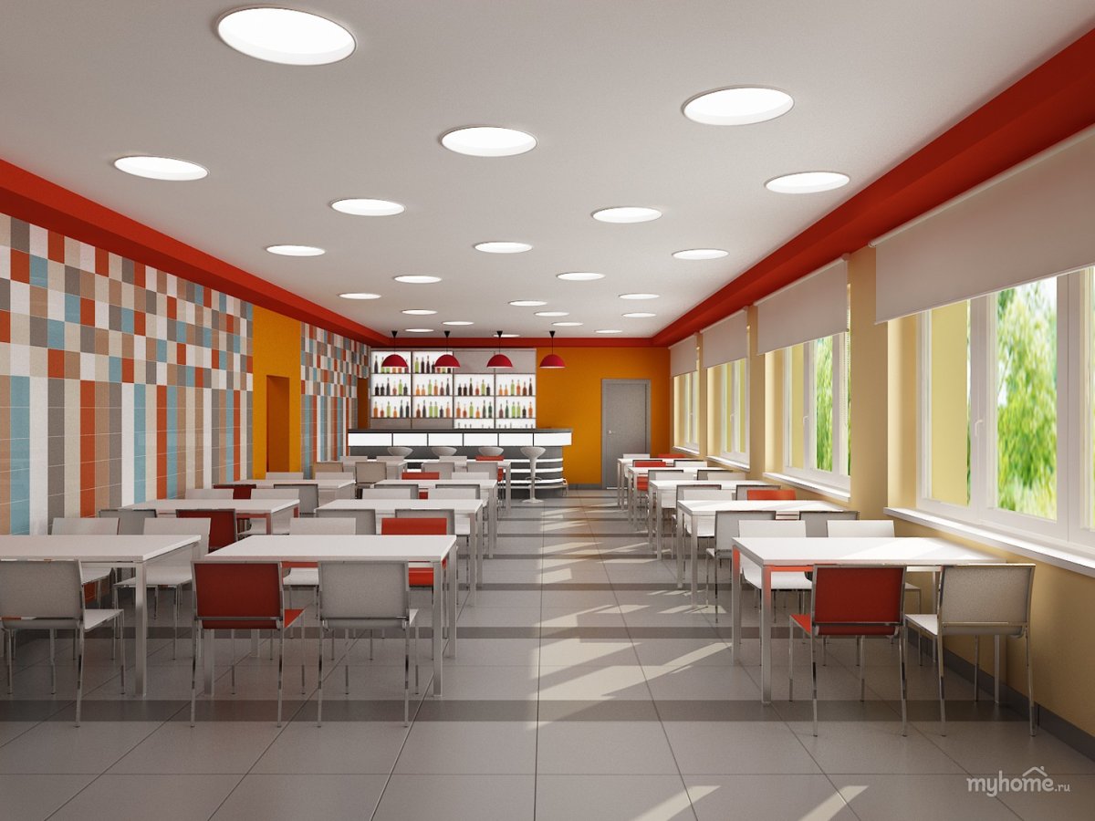 Интерьер школы