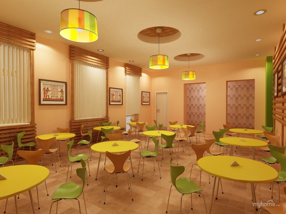 Школьная столовая архитектура
