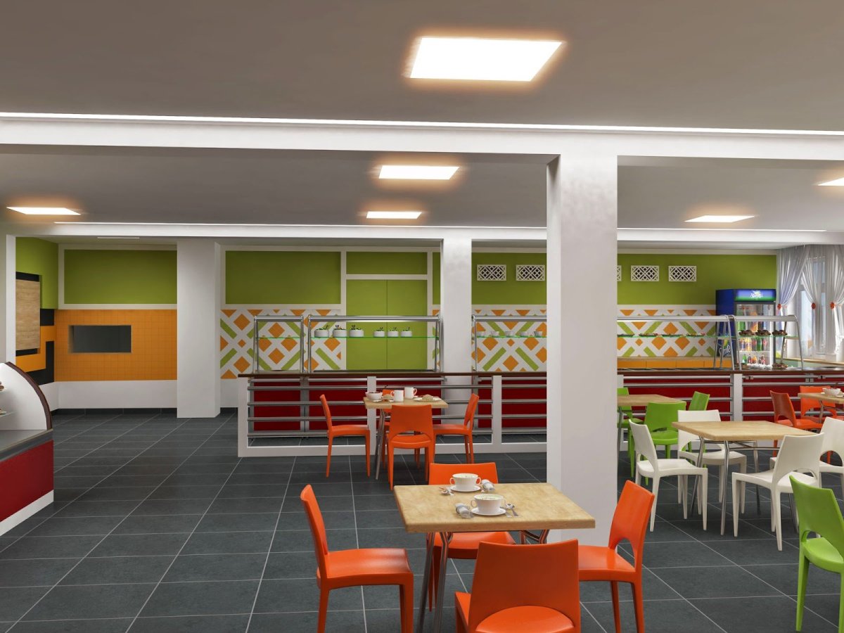 Интерьер школы