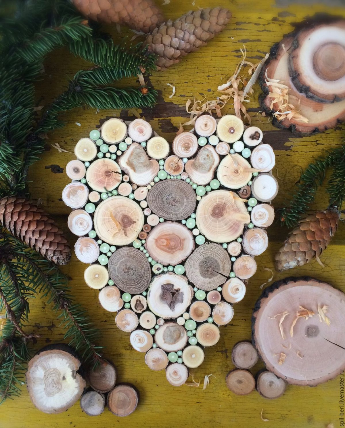 Деревянный спил