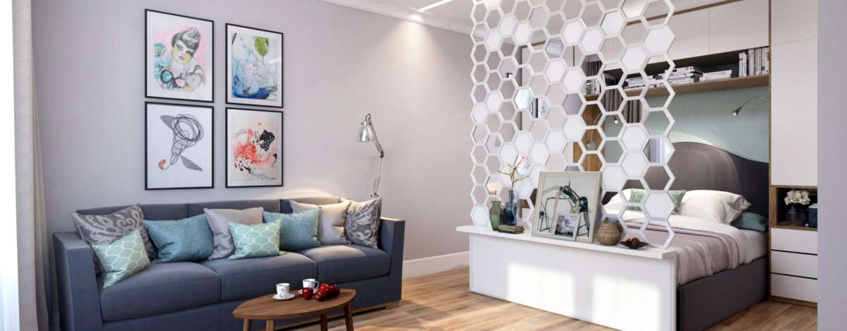 Фитостена в лофте