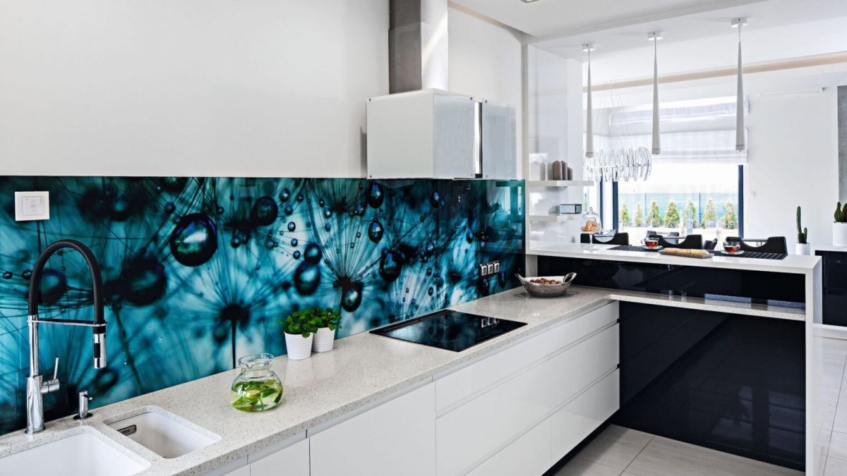 Фартук для кухни чешуя