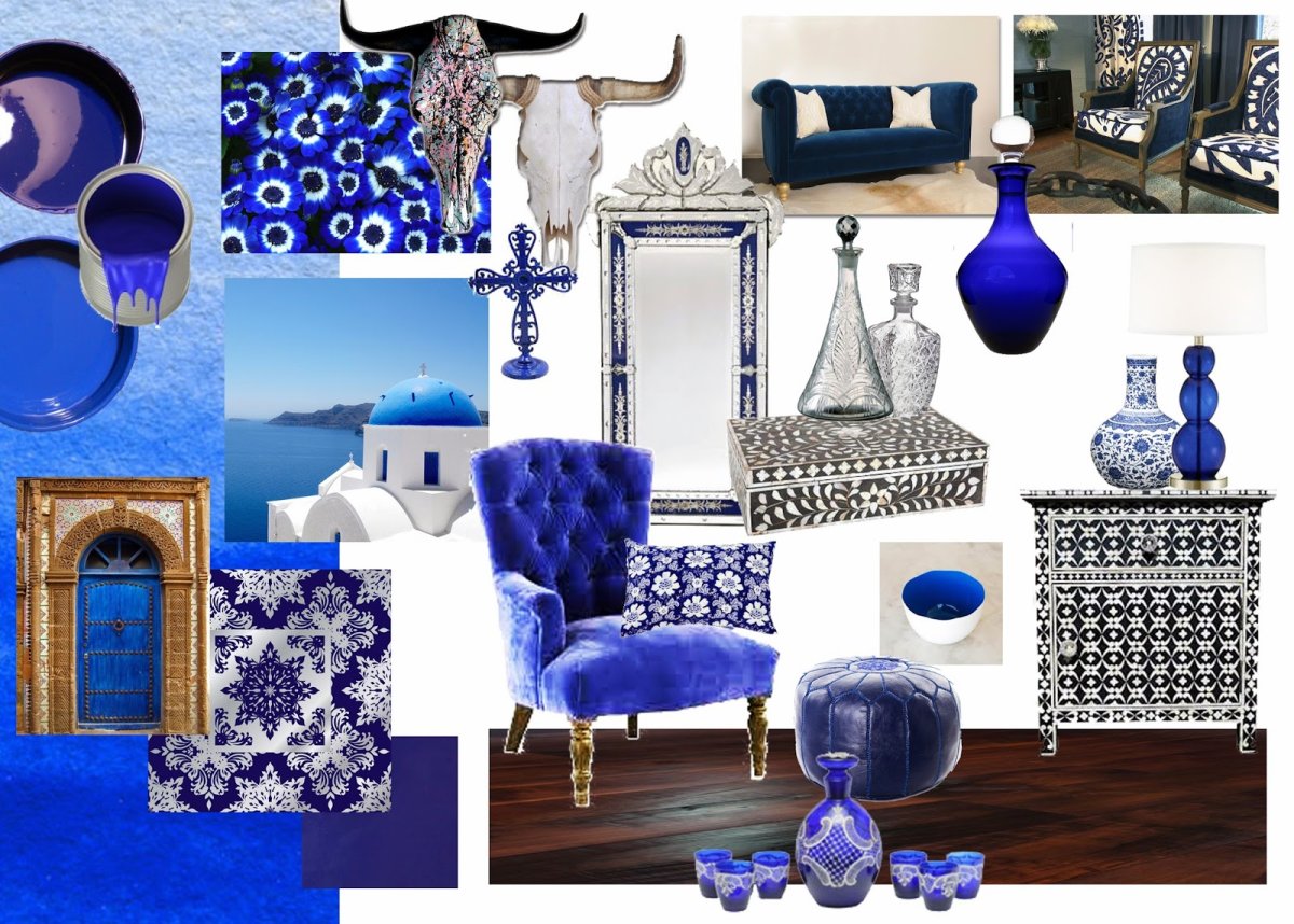 Средиземноморский стиль мудборд