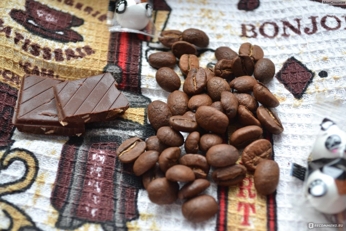 Картины из кофейных зерен на кухню