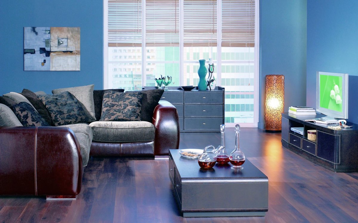 Комплект для отдыха Vinotti 02/15, 2 кресла+стол темный коньяк