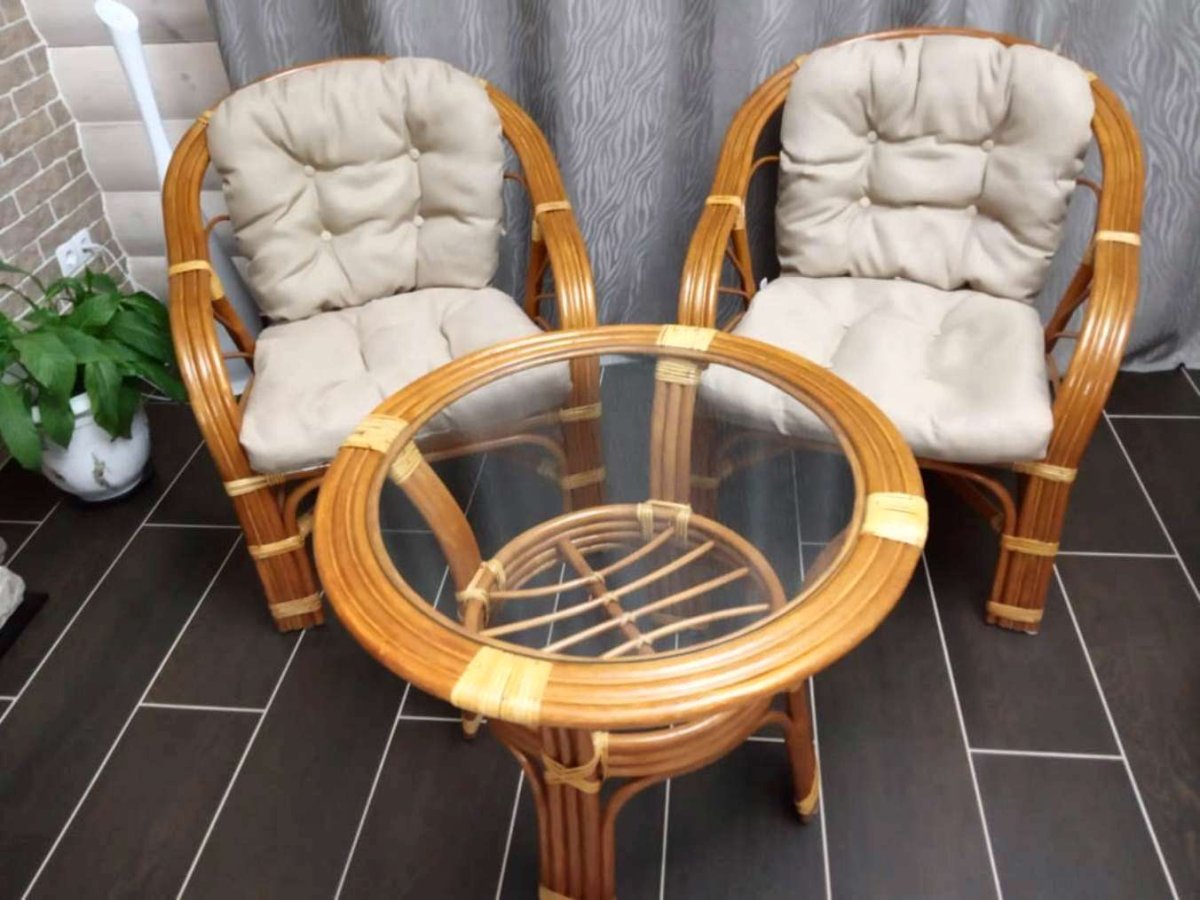 Vinotti кресло ротанг 02 08